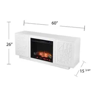 Bridvat Storage Media Fireplace