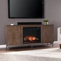 Pertke Media Storage Fireplace