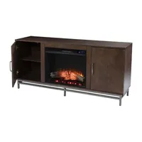 Pertke Media Storage Fireplace