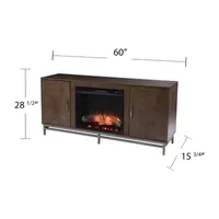 Pertke Media Storage Fireplace