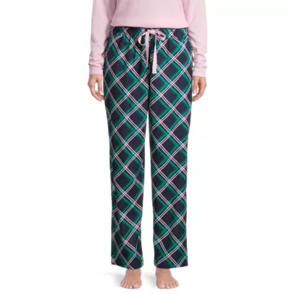 Sleep Chic Womens Plus Pajama Fleece Pants With Socks - JCPenney