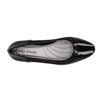 Easy Street Womens Giana Closed Toe Flat Heel Pumps