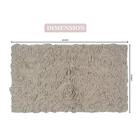 Home Weavers Inc Bellflower Quick Dry 24X40 Inch Bath Rug