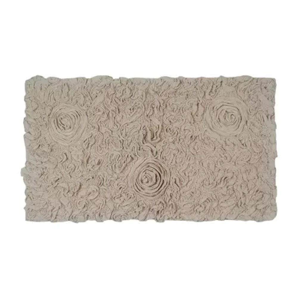 Home Weavers Inc Bellflower Quick Dry 24X40 Inch Bath Rug