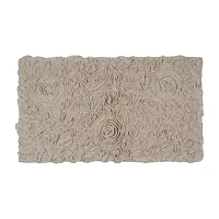 Home Weavers Inc Bellflower Quick Dry 24X40 Inch Bath Rug