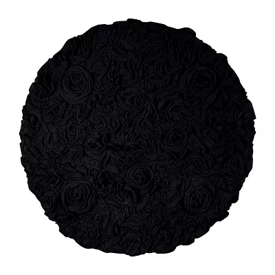 Home Weavers Inc Bellflower Inch Round Bath Rug