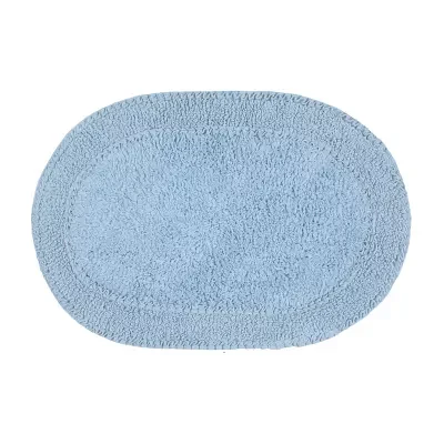 Home Weavers Inc Double Ruffle 17X24 Inch Quick Dry Bath Rug