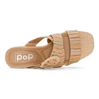 Pop Womens Sharice Heeled Sandals