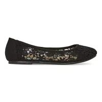 Pop Womens Mannor Ballet Flats