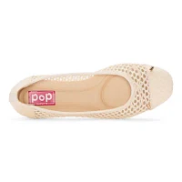 Pop Womens Attraction Closed Toe Ballet Flats