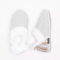 Muk Luks Magdalena Bootie Womens Slip-On Slippers