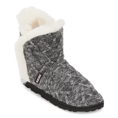 Lite Source Cheyenne Bootie Womens Slip-On Slippers