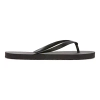 Mixit Womens Matte Solid Flip-Flops