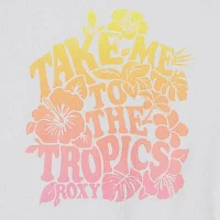 Roxy Big Girls Crew Neck Short Sleeve Graphic T-Shirt
