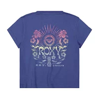 Roxy Big Girls Crew Neck Short Sleeve Graphic T-Shirt