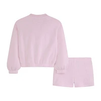 PUMA Little Girls 2-pc. Short Set