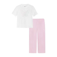 PUMA Little Girls 2-pc. Pant Set