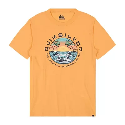 Quiksilver Big Boys Crew Neck Short Sleeve Graphic T-Shirt