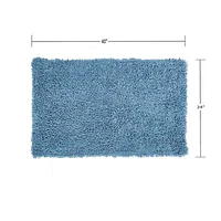 Home Weavers Inc Fantasia Quick Dry 24X40 Inch Bath Rug