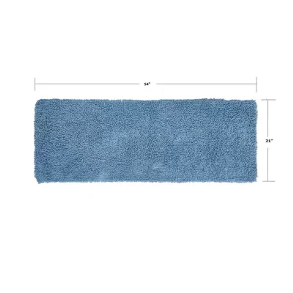 Home Weavers Inc Fantasia Quick Dry 21X54 Inch Bath Rug