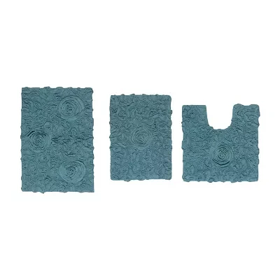 Home Weavers Inc Modesto 3-pc. Quick Dry Bath Rug Set