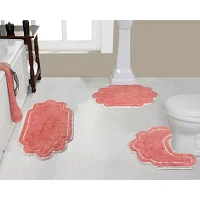 Home Weavers Inc Allure 3-pc. Quick Dry Bath Rug Set