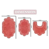 Home Weavers Inc Allure 3-pc. Quick Dry Bath Rug Set