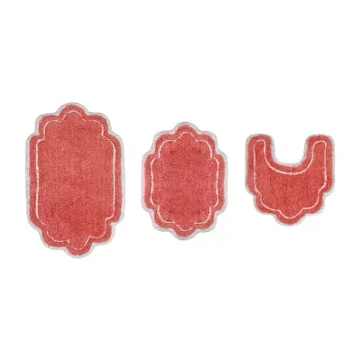 Home Weavers Inc Allure 3-pc. Quick Dry Bath Rug Set
