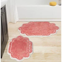 Home Weavers Inc Allure -pc. Quick Dry Bath Rug Set