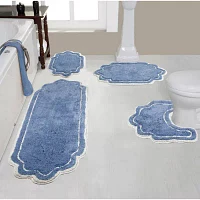 Home Weavers Inc Allure 4-pc. Quick Dry Bath Rug Set