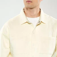 Forever 21 Mens Long Sleeve Button-Down Shirt