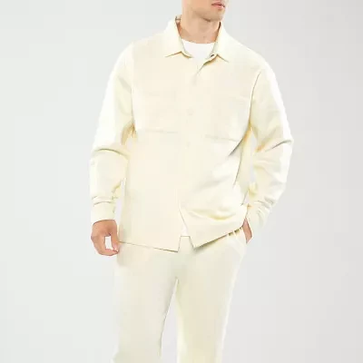 Forever 21 Mens Long Sleeve Button-Down Shirt