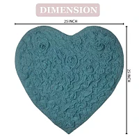 Home Weavers Inc Modesto Heart Bath Rug