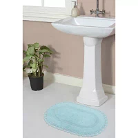 Home Weavers Inc Hampton Crochet Reversible 17X24 Inch Bath Rug