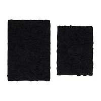 Home Weavers Inc Bellflower -pc. Quick Dry Bath Rug Set