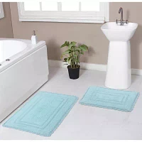 Home Weavers Inc Casual Elegence -pc. Reversible Bath Rug Set