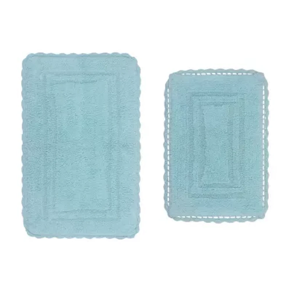 Home Weavers Inc Casual Elegence -pc. Reversible Bath Rug Set