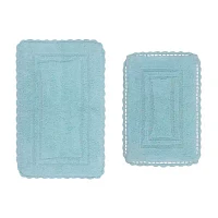 Home Weavers Inc Casual Elegence -pc. Reversible Bath Rug Set