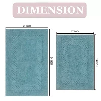 Home Weavers Inc Classy -pc. Quick Dry Bath Rug Set