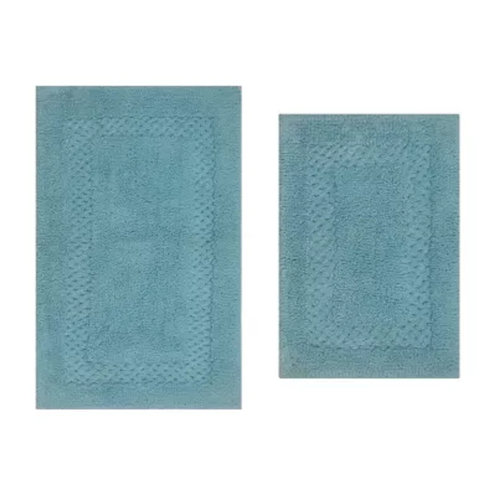 Home Weavers Inc Classy -pc. Quick Dry Bath Rug Set