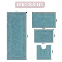 Home Weavers Inc Classy 4-pc. Quick Dry Bath Rug Set