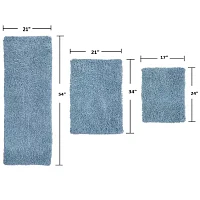 Home Weavers Inc Fantasia -pc. Quick Dry Bath Rug Set