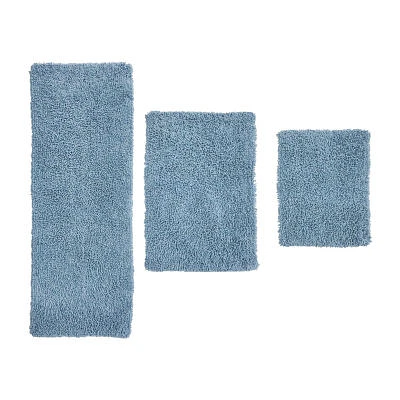 Home Weavers Inc Fantasia 3-pc. Quick Dry Bath Rug Set