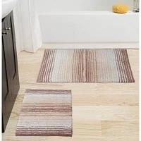 Home Weavers Inc Gradiation -pc. Quick Dry Bath Rug Set