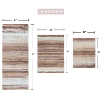 Home Weavers Inc Gradiation Quick Dry Rugs