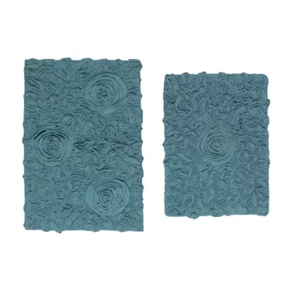 Home Weavers Inc Modesto -pc. Quick Dry Bath Rug Set