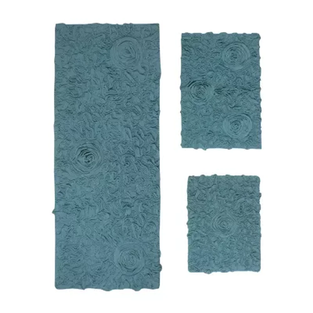 Home Weavers Inc Modesto -pc. Quick Dry Bath Rug Set