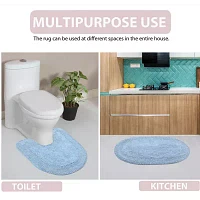 Home Weavers Inc Double Ruffle Toilet Lid Cover