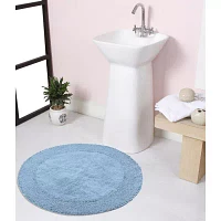 Home Weavers Inc Double Ruffle Quick Dry Bath Rug