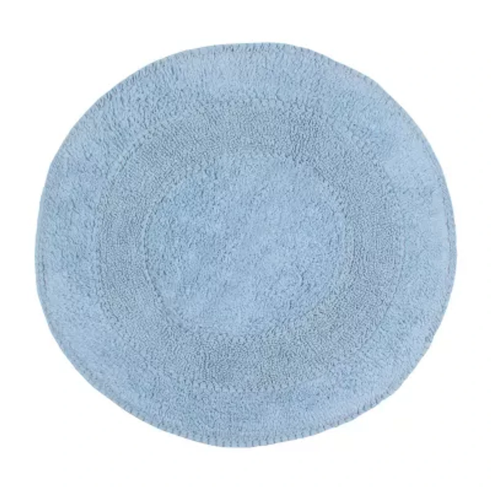 Home Weavers Inc Double Ruffle Quick Dry Bath Rug